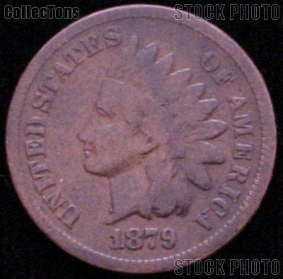 1879 Indian Head Cent Variety 3 Bronze G-4 or Better Indian Penny