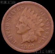 1868 Indian Head Cent Variety 3 Bronze G-4 or Better Indian Penny