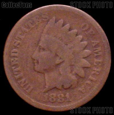 G Uncertified Details about   1881 Indian Cent 