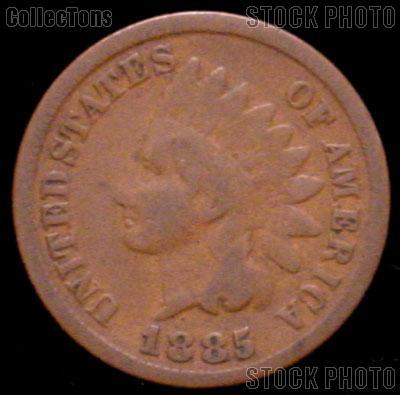 1885 Indian Head Cent Variety 3 Bronze G-4 or Better Indian Penny