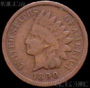1890 Indian Head Cent Variety 3 Bronze G-4 or Better Indian Penny