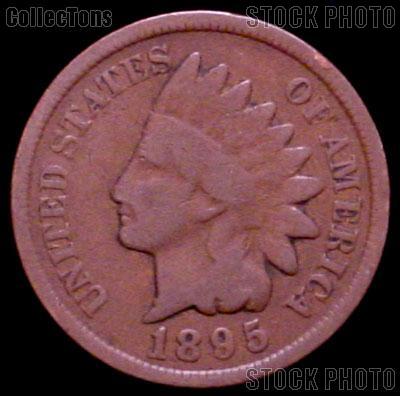 1895 Indian Head Cent Variety 3 Bronze G-4 or Better Indian Penny