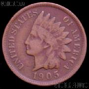 1905 Indian Head Cent Variety 3 Bronze G-4 or Better Indian Penny
