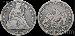Liberty Seated No Motto Dollar 1840-1865