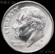 2007-P Roosevelt Dime Gem BU (Brilliant Uncirculated)