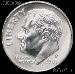 2007-P Roosevelt Dime Gem BU (Brilliant Uncirculated)