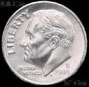 2006-D Roosevelt Dime Gem BU (Brilliant Uncirculated)