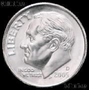 2005-D Roosevelt Dime Gem BU (Brilliant Uncirculated)