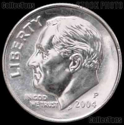 2004-P Roosevelt Dime Gem BU (Brilliant Uncirculated)