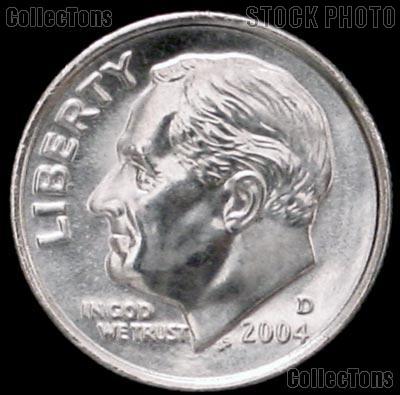 2004-D Roosevelt Dime Gem BU (Brilliant Uncirculated)