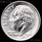 2003-P Roosevelt Dime Gem BU (Brilliant Uncirculated)