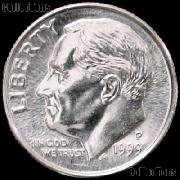 1999-P Roosevelt Dime Gem BU (Brilliant Uncirculated)