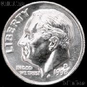 1998-D Roosevelt Dime Gem BU (Brilliant Uncirculated)