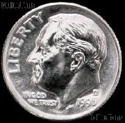 1996-D Roosevelt Dime Gem BU (Brilliant Uncirculated)