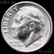 1988-D Roosevelt Dime Gem BU (Brilliant Uncirculated)