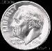 1986-D Roosevelt Dime Gem BU (Brilliant Uncirculated)
