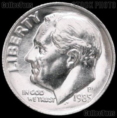 1985-P Roosevelt Dime Gem BU (Brilliant Uncirculated)