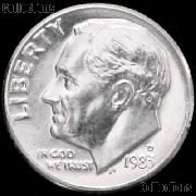 1983-D Roosevelt Dime Gem BU (Brilliant Uncirculated)