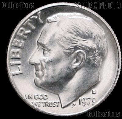 1979-D Roosevelt Dime Gem BU (Brilliant Uncirculated)