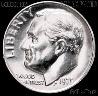 1979 Roosevelt Dime Gem BU (Brilliant Uncirculated)