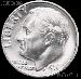 1976 Roosevelt Dime Gem BU (Brilliant Uncirculated)