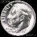 1972-D Roosevelt Dime Gem BU (Brilliant Uncirculated)