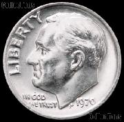 1970 Roosevelt Dime Gem BU (Brilliant Uncirculated)