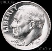 1969-D Roosevelt Dime Gem BU (Brilliant Uncirculated)