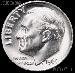 1969 Roosevelt Dime Gem BU (Brilliant Uncirculated)
