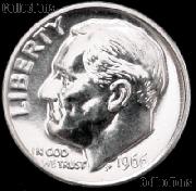 1966 SMS Roosevelt Dime Gem BU (Brilliant Uncirculated)