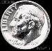 1966 SMS Roosevelt Dime Gem BU (Brilliant Uncirculated)