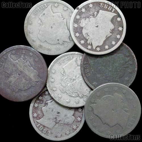 1883 With Cents Liberty Head V Nickel - Better Date Filler
