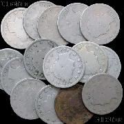 1896 Liberty Head V Nickel - Better Date Filler