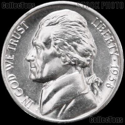1938-S Jefferson Nickel Gem BU (Brilliant Uncirculated)