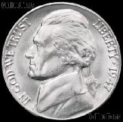 1947 Jefferson Nickel Gem BU (Brilliant Uncirculated)