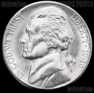 1949 Jefferson Nickel Gem BU (Brilliant Uncirculated)