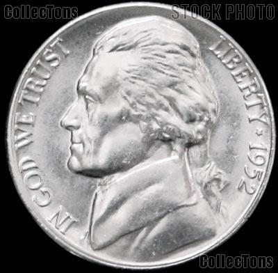 1952-S Jefferson Nickel Gem BU (Brilliant Uncirculated)