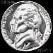 1967 SMS Jefferson Nickel Gem BU (Brilliant Uncirculated) Special Mint Set