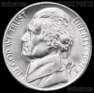1971-D Jefferson Nickel Gem BU (Brilliant Uncirculated)