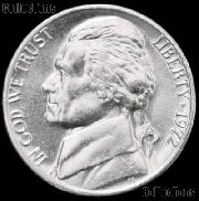 1972 Jefferson Nickel Gem BU (Brilliant Uncirculated)