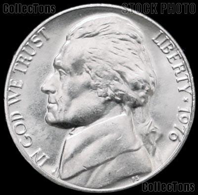 1976 Jefferson Nickel Gem BU (Brilliant Uncirculated)