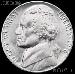 1976 Jefferson Nickel Gem BU (Brilliant Uncirculated)