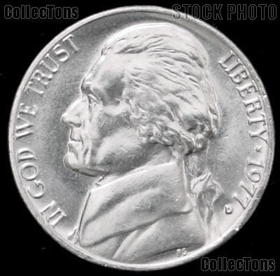 1977-D Jefferson Nickel Gem BU (Brilliant Uncirculated)