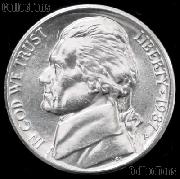1987-P Jefferson Nickel Gem BU (Brilliant Uncirculated)