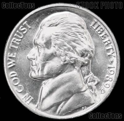 1989-D Jefferson Nickel Gem BU (Brilliant Uncirculated)