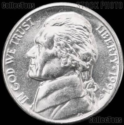 1991-P Jefferson Nickel Gem BU (Brilliant Uncirculated)