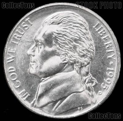 1995-D Jefferson Nickel Gem BU (Brilliant Uncirculated)