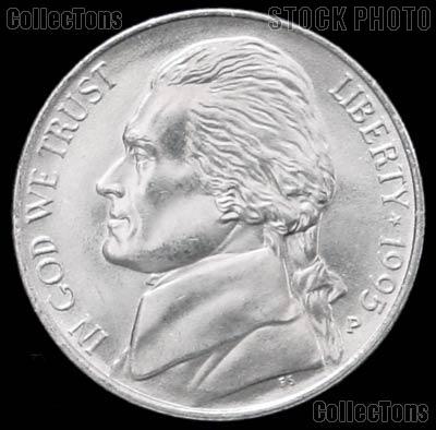 1995-P Jefferson Nickel Gem BU (Brilliant Uncirculated)