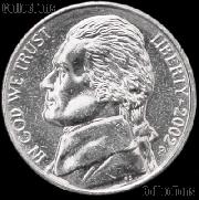 2002-P Jefferson Nickel Gem BU (Brilliant Uncirculated)