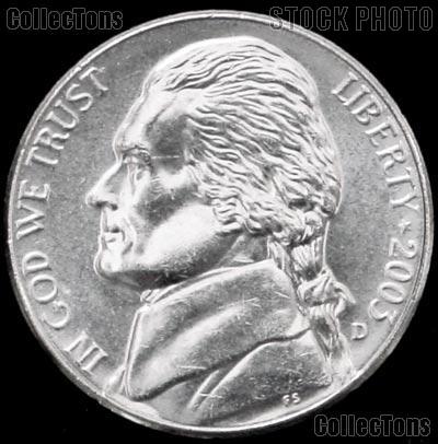 2003-D Jefferson Nickel Gem BU (Brilliant Uncirculated)